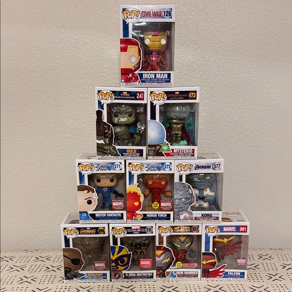 Marvel Funko Pop Collection